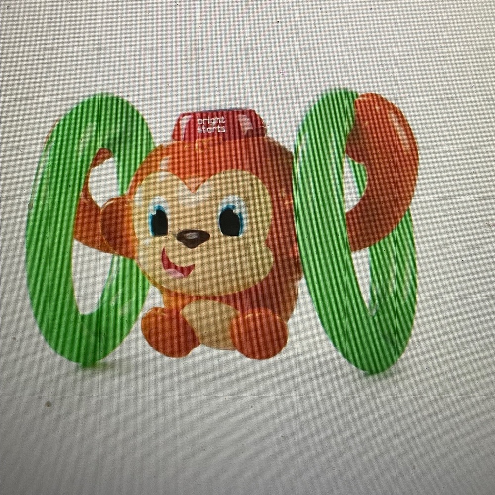 Bright Starts roll & Glow Monkey